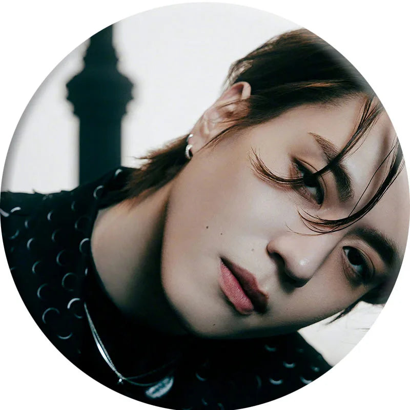 KPOP GOT7 Album WINTER HEPTAGON Metal Badge Brooch