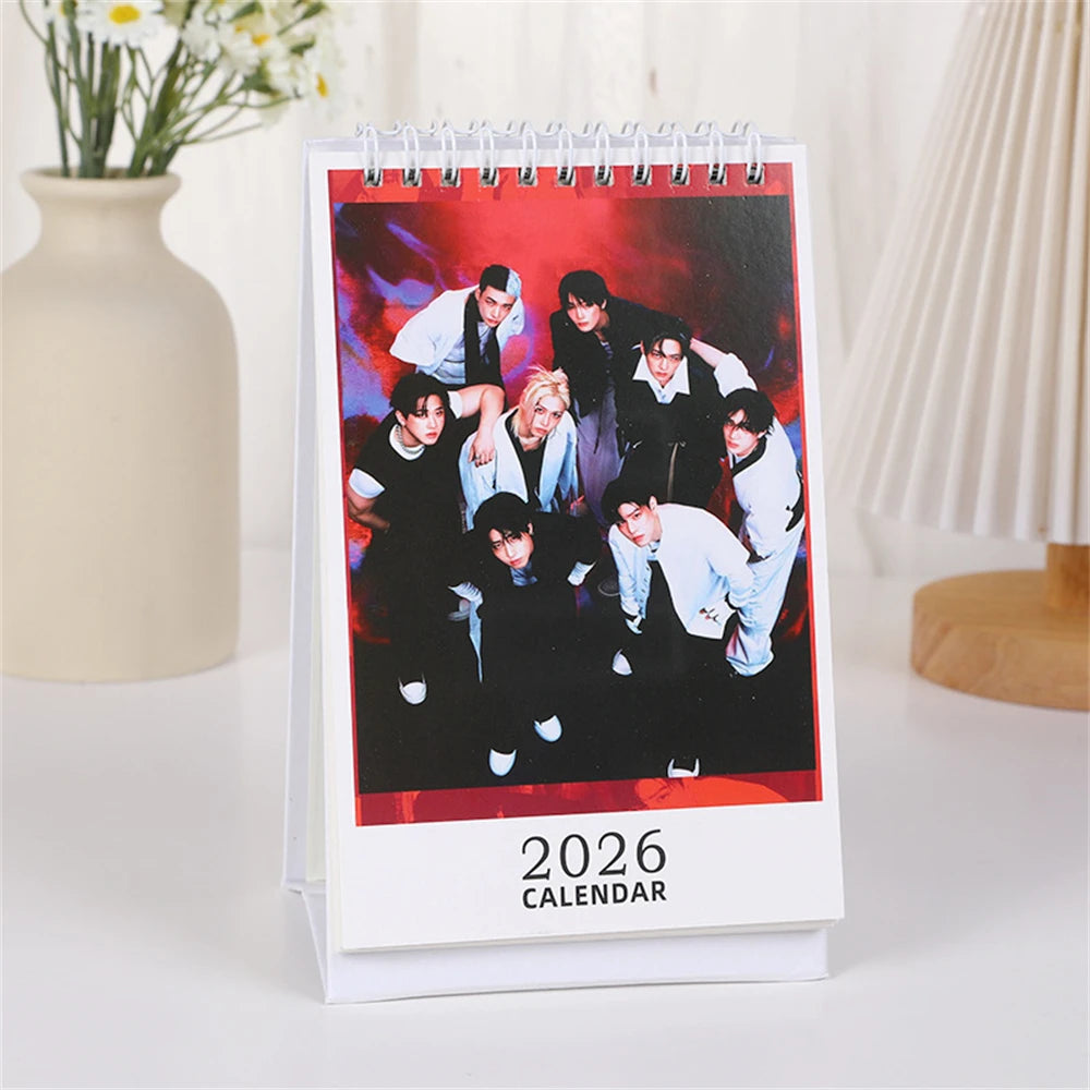KPOP Idol Group 2026 Desk Calendar Album Photo Fashion Calendar