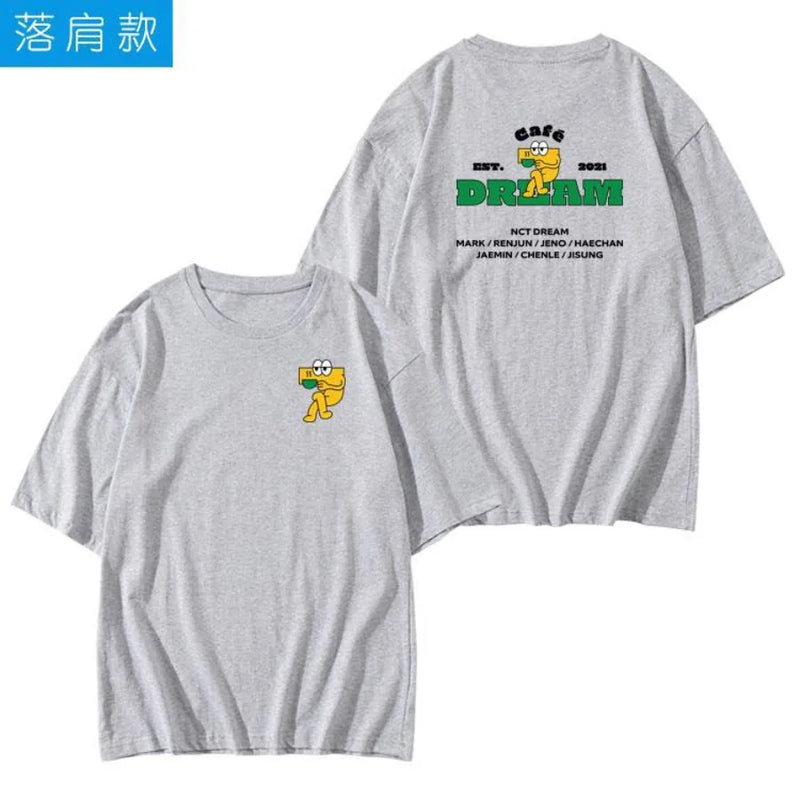 KPOP NCT DREAM Cafe 7 DREAM Oversized T Shirt