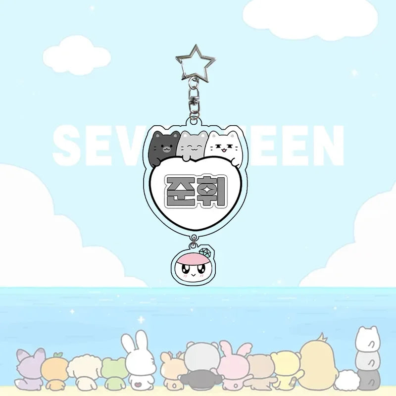 Seventeen SVT Acrylic Keyring Keychain