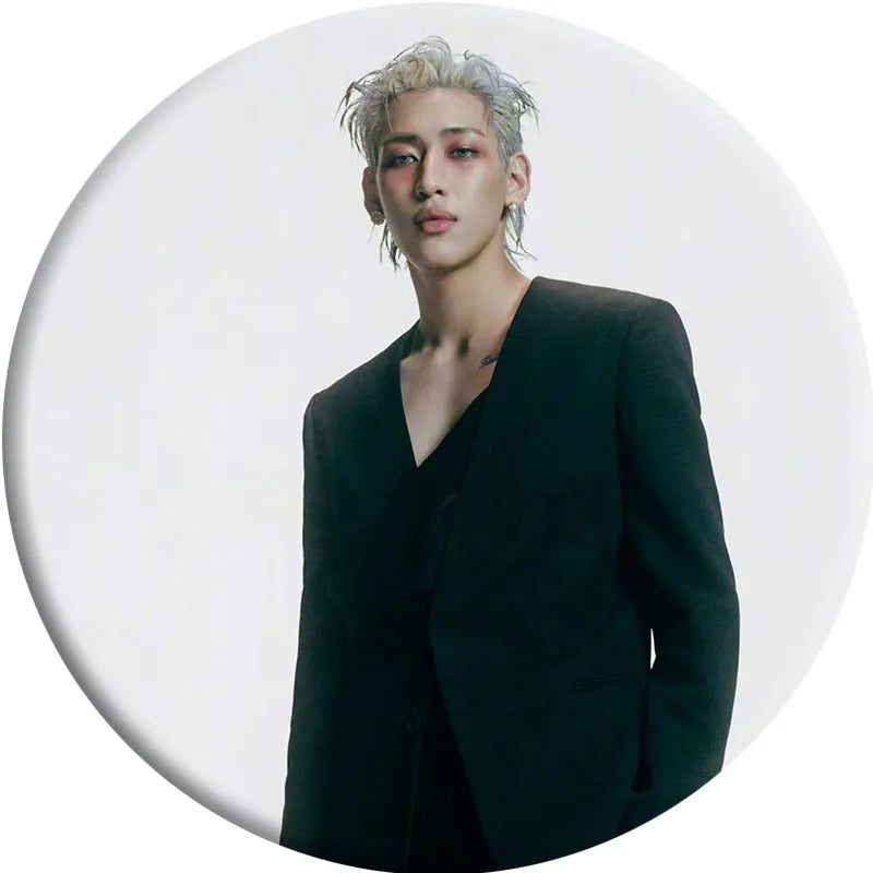 KPOP GOT7 Album WINTER HEPTAGON Metal Badge Brooch