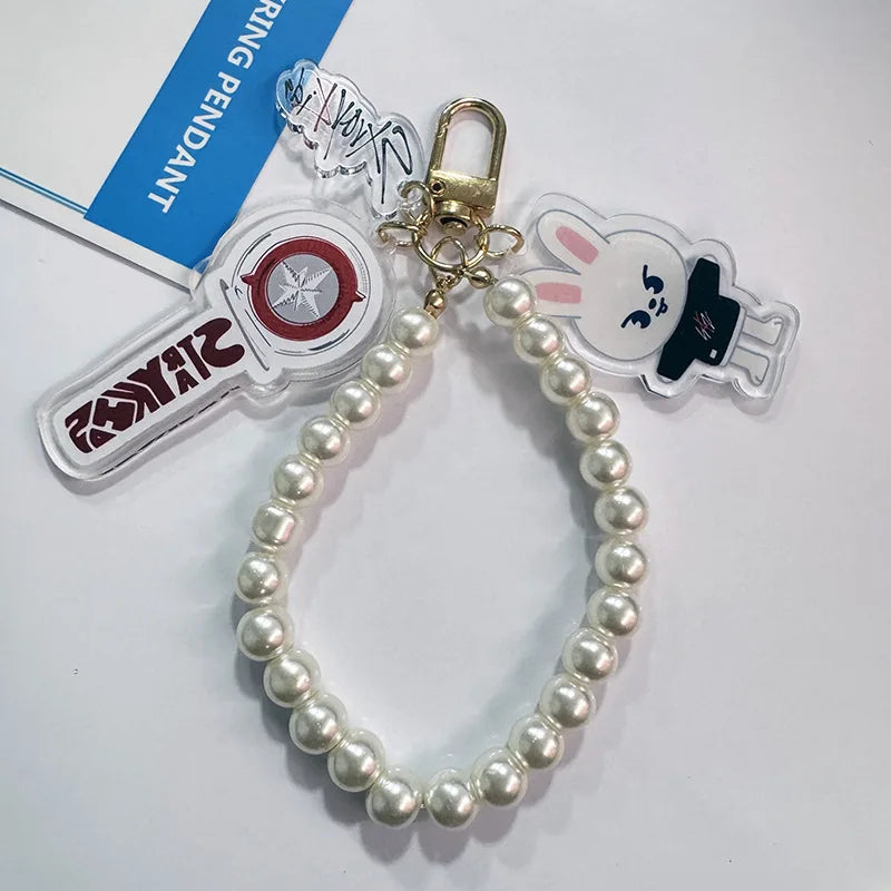 Skzoo Stray Kids Support Light Double-sided Acrylic Keychain