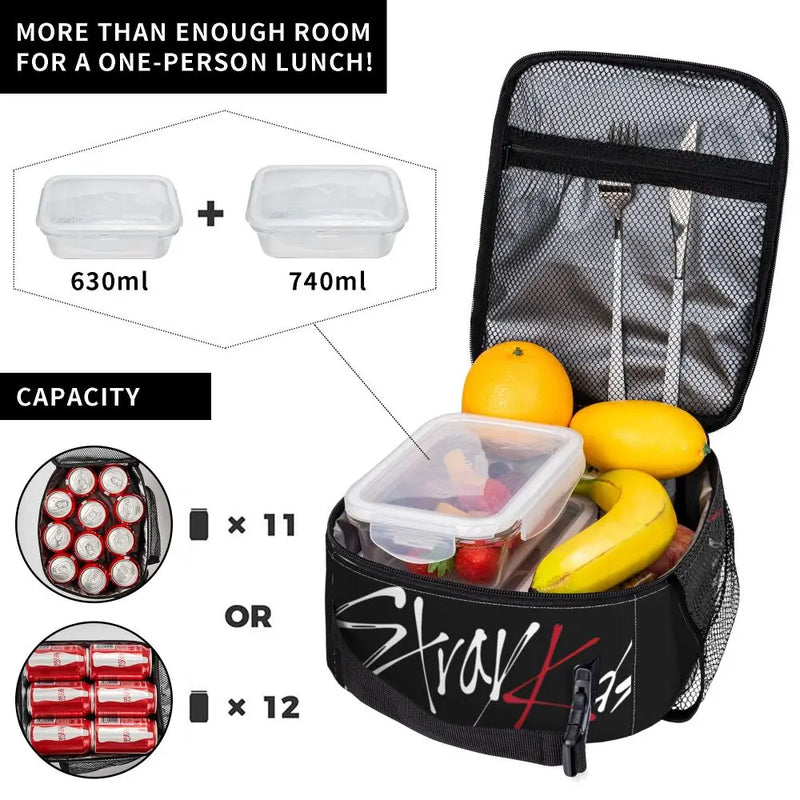 Stray Kids Chk Chk Boom Lunch Bags Container