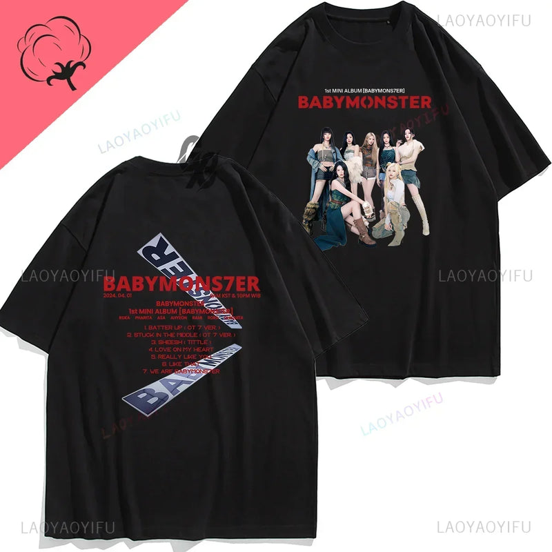 Baby Monster Graphic Hiphop Shirt