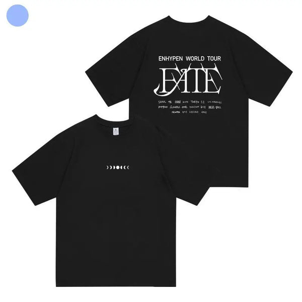 ENHYPEN 'FATE' IN JAPAN Tシャツ 黒 Lサイズ トレカ付 ENHYPEN 'FATE' IN JAPAN Tシャツ 黒 Lサイズ トレカ付 - メルカリ