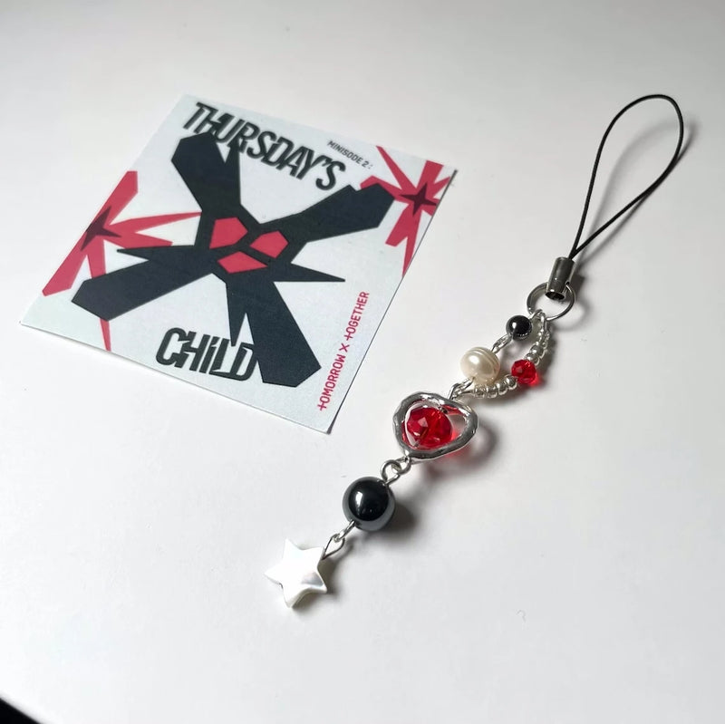 TXT Phone Charm Strap Keychain