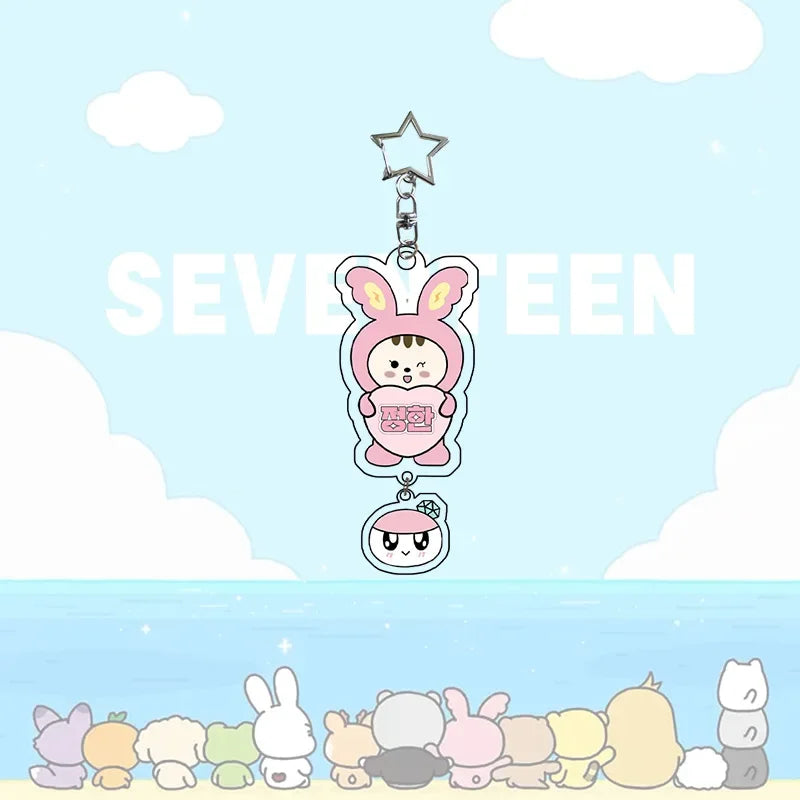 Seventeen SVT Acrylic Keyring Keychain