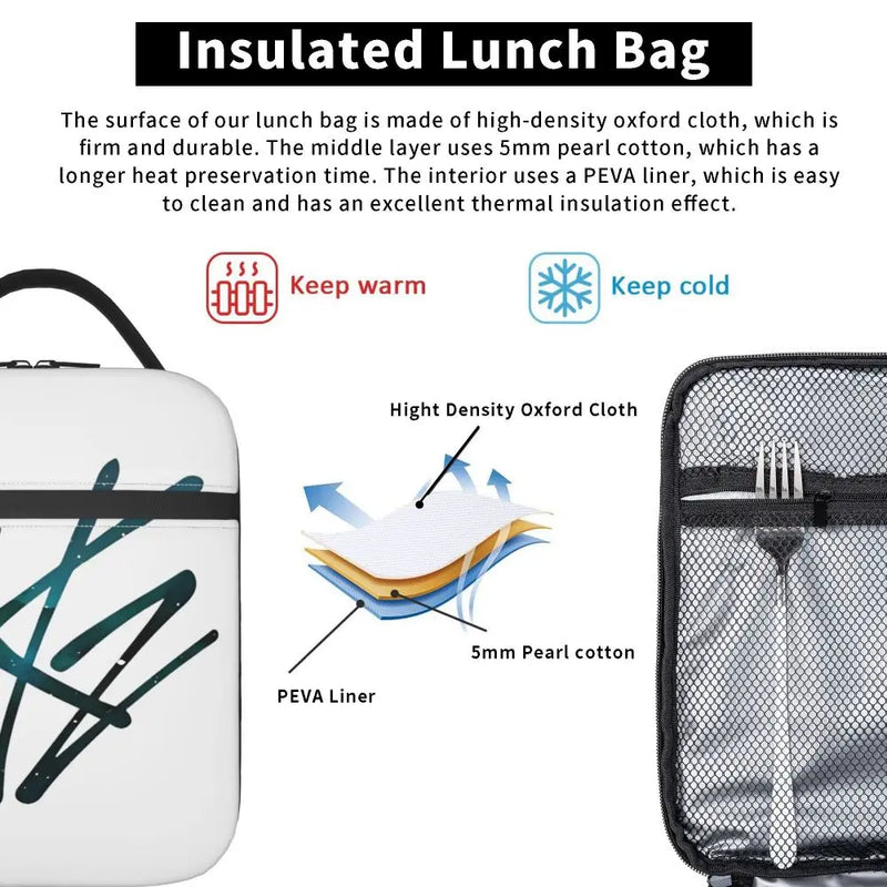 Stray Kids Chk Chk Boom Lunch Bags Container