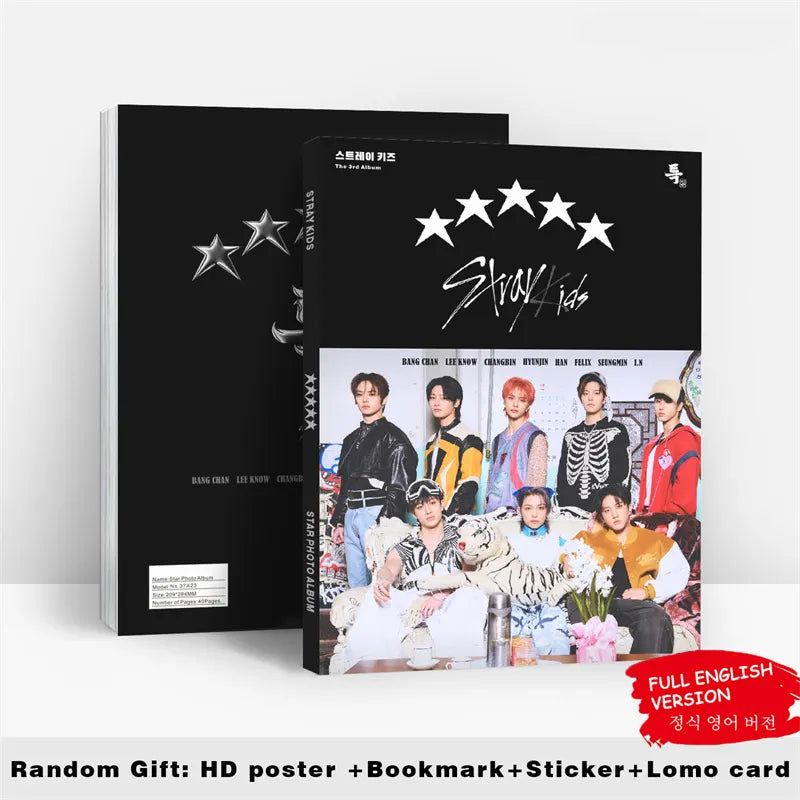 Stray Kids New Albums 5-STAR  and others Photo Book Album