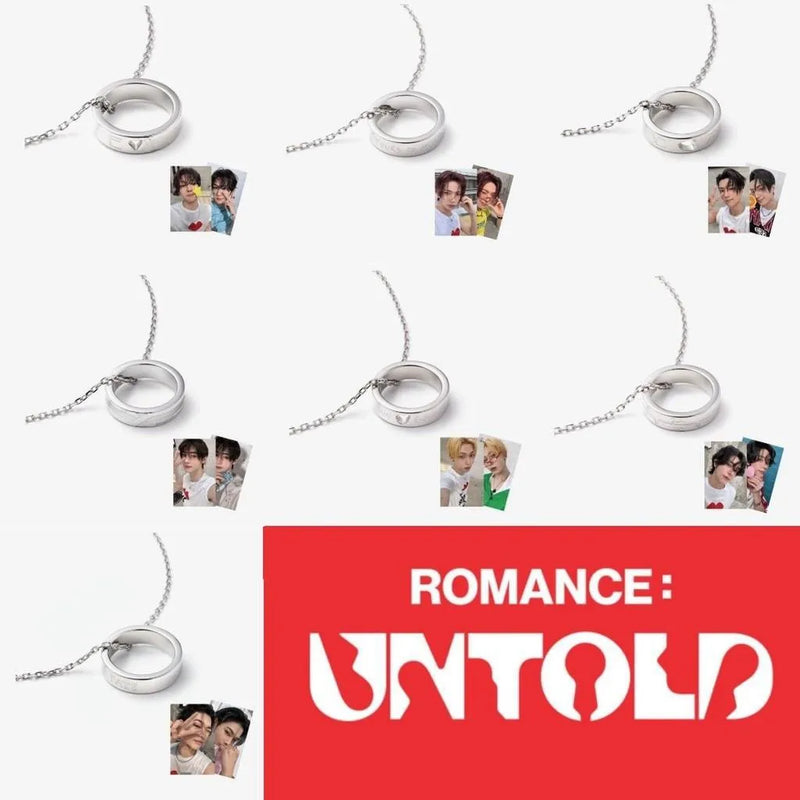 Enhypen Romance Untold Charm Rings Necklace