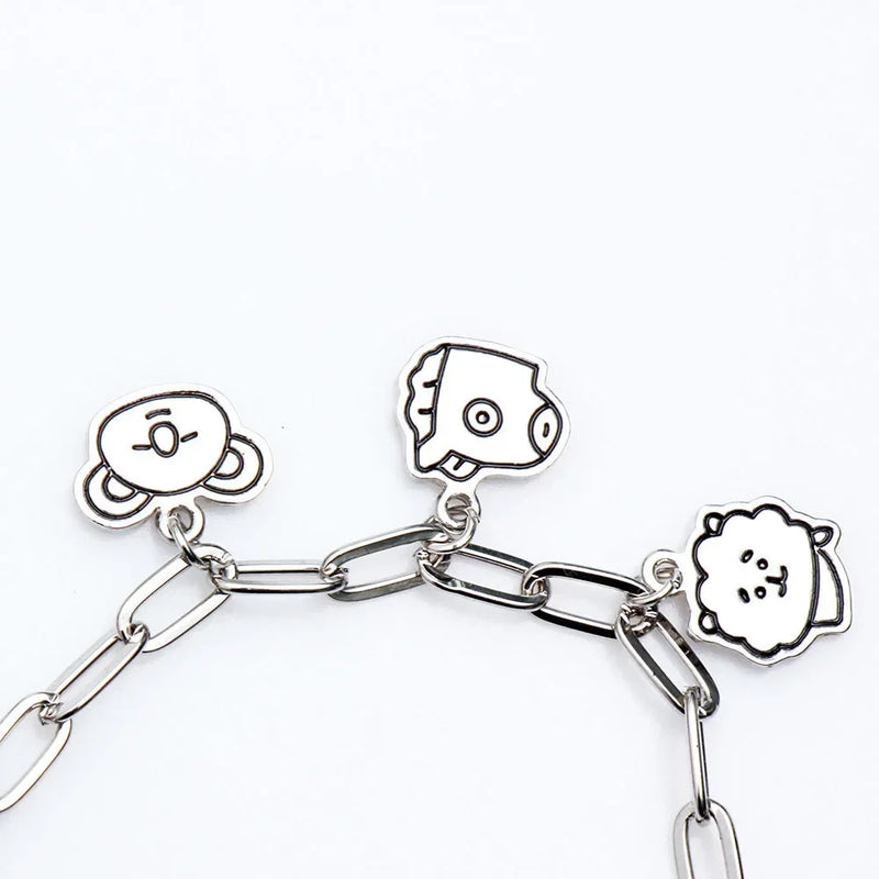 Bangtan21 Character KPOP Bangle Bracelets