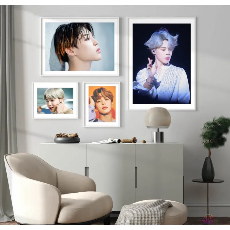 Park Jimin Poster Canvas Art Painting