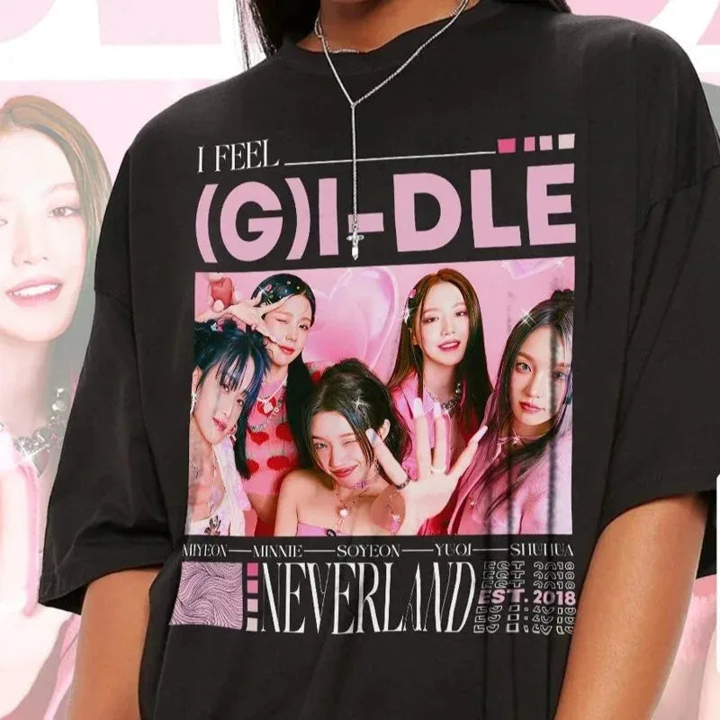 G I-DLE Top Graphic Shirt Merch