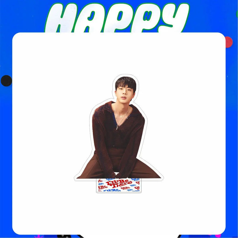 Bangtan Boys JIN Acrylic Happy Figure Stand