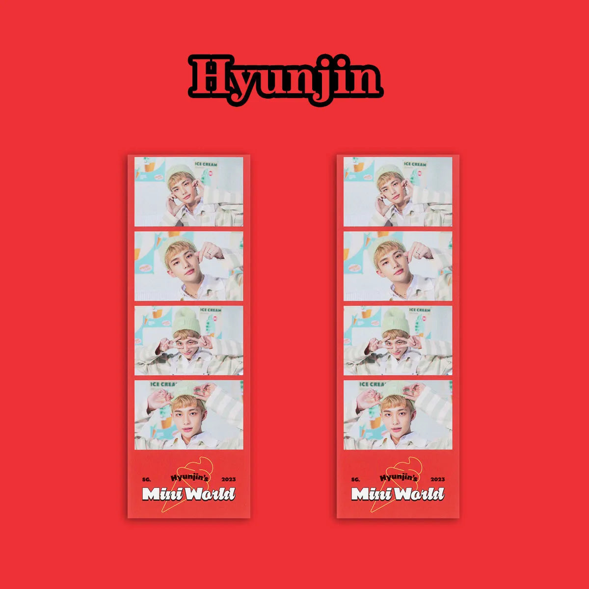 KPOP Stray Kids 2023 Saisongrüße-Posterkarten