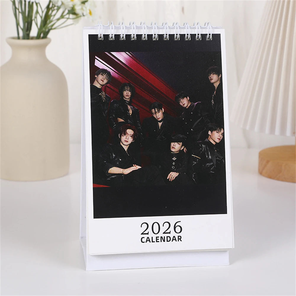 KPOP Idol Group 2026 Desk Calendar Album Photo Fashion Calendar