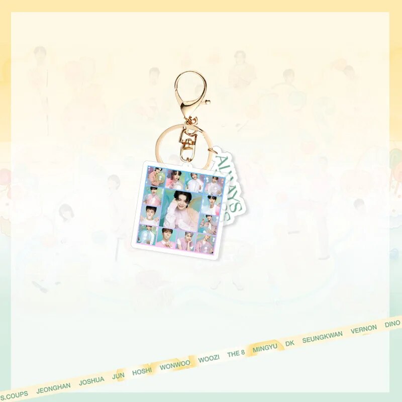 Seventeen Always Yours Acrylic Keychain