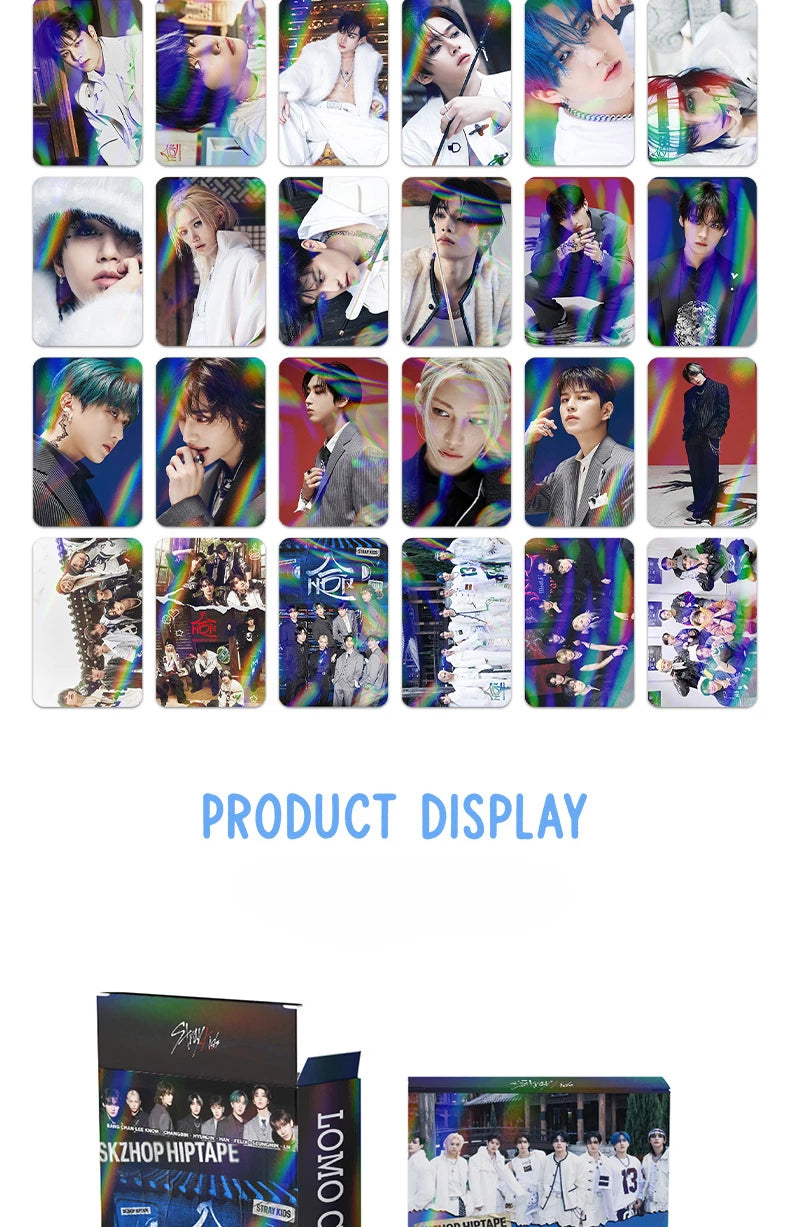 Straykids New Album Hop Laser Lomo Cards