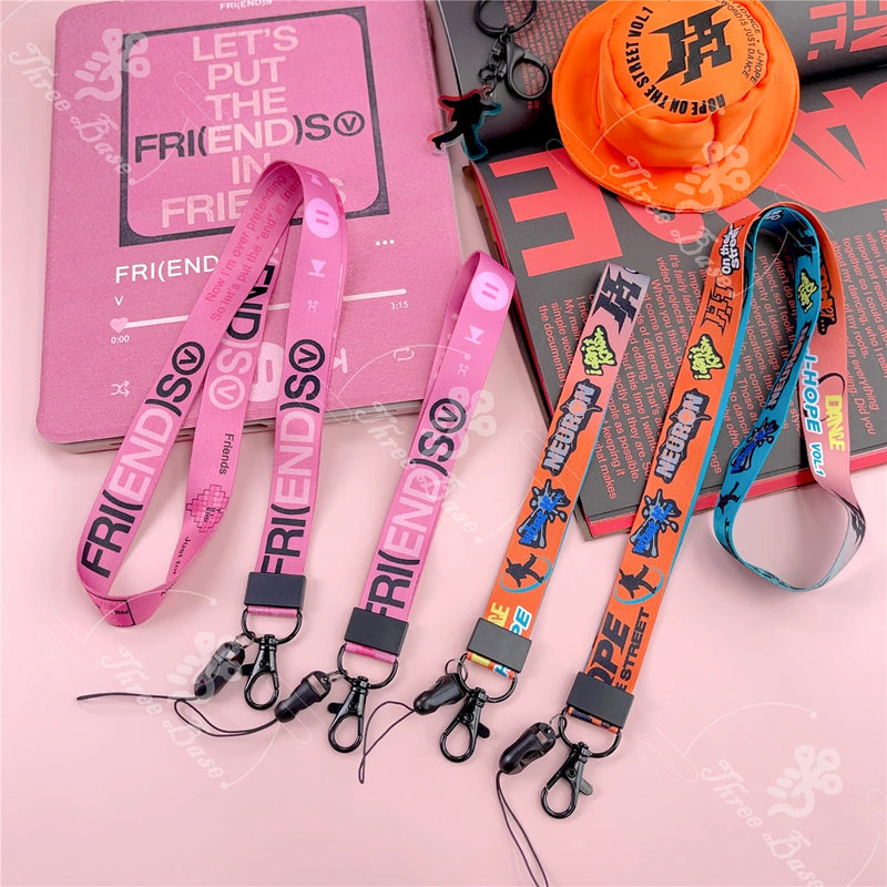 Bangtan Boys Lanyard Ring Strap