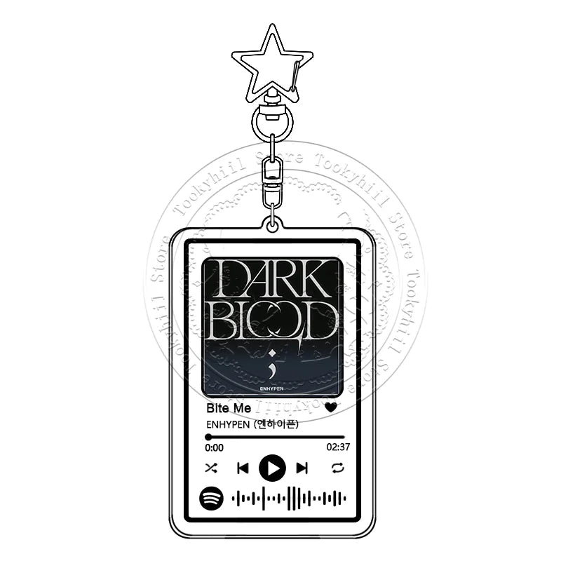 ENHYPEN Music Keychain Keyring Accessories