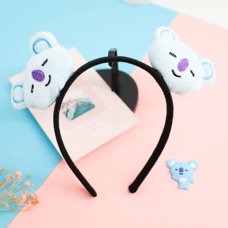 Bangtan21 Kawaii Cartoon Cute Plush Doll Headband