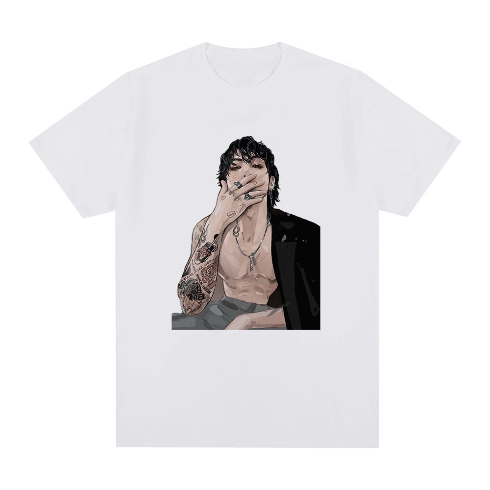 Jungkook Seven Cartoon Aesthetic Shirt