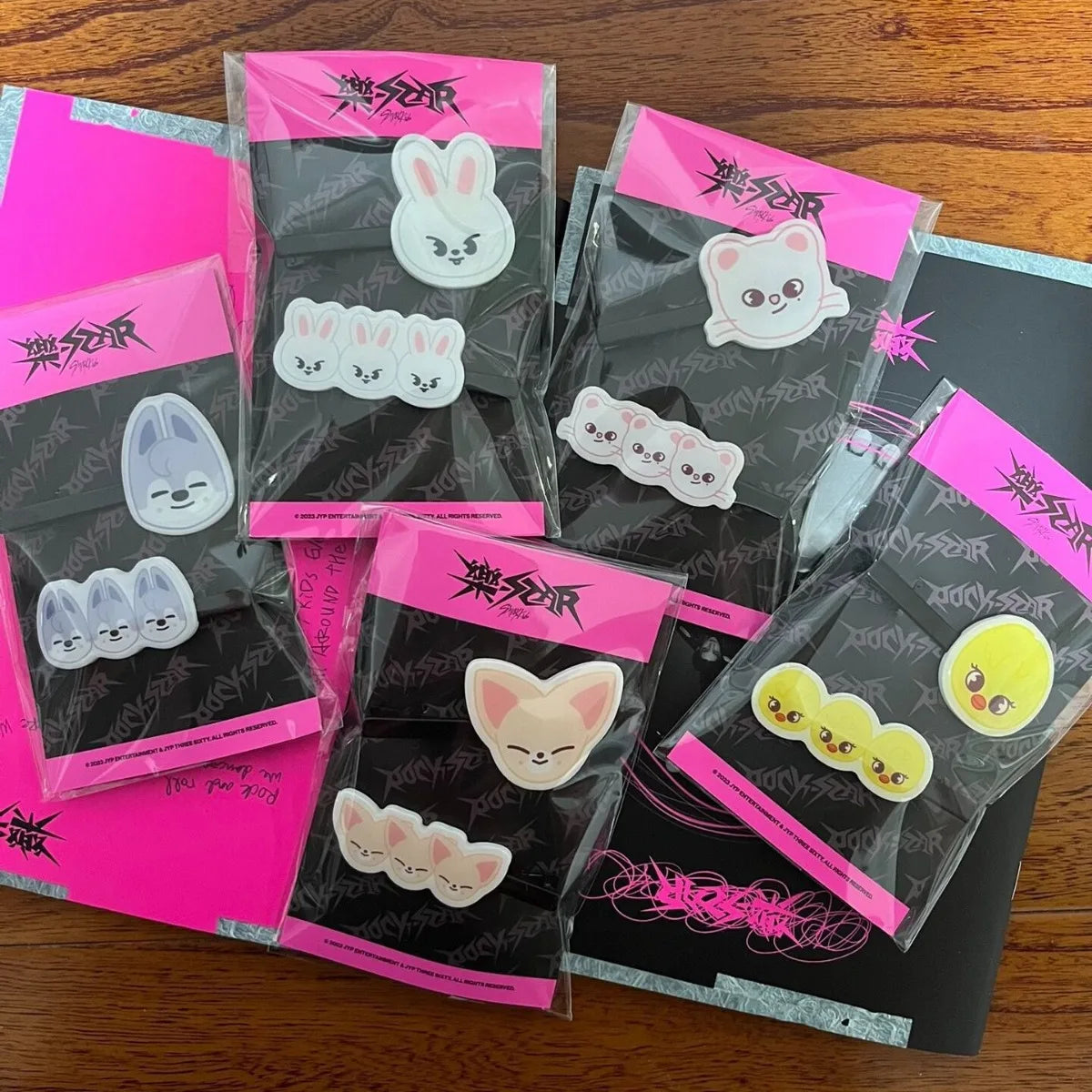 Kpop Stray Kids Skzoo Hair Clip Set Accessories