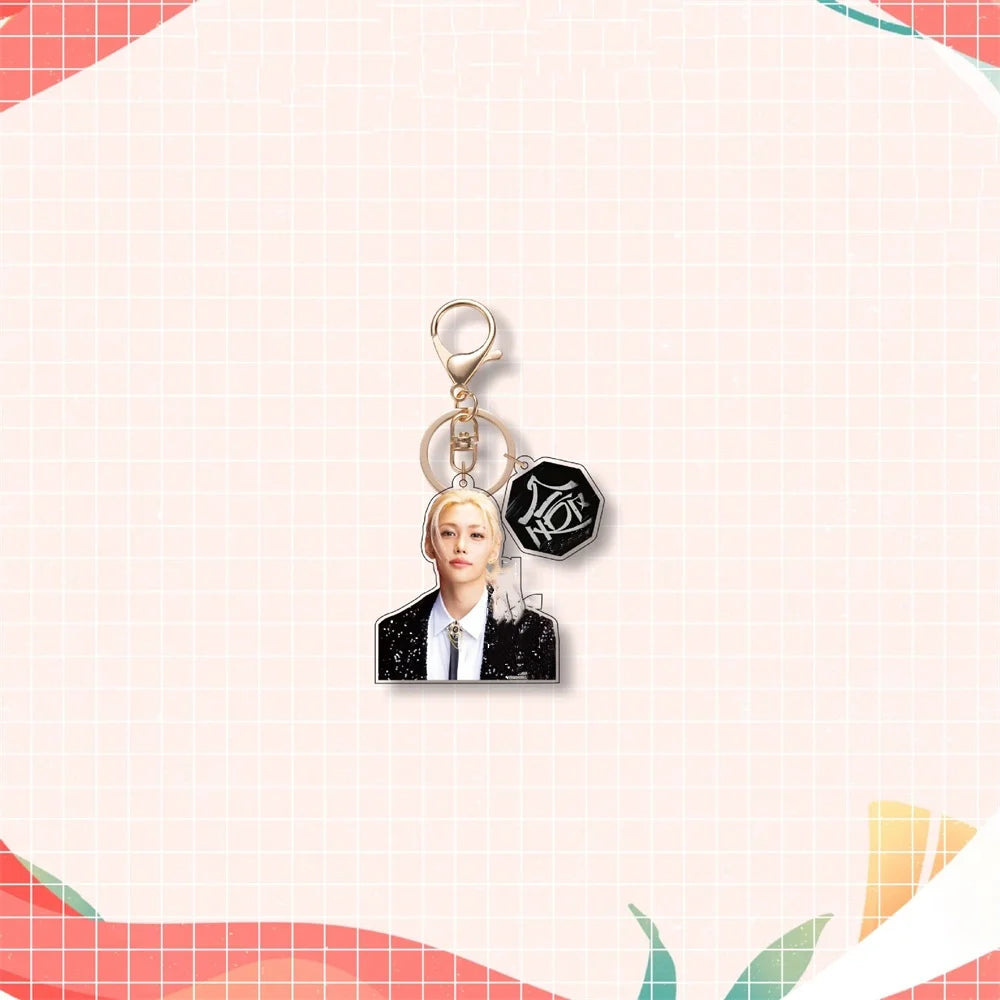 Stray Kids HOP Keychain Accessories