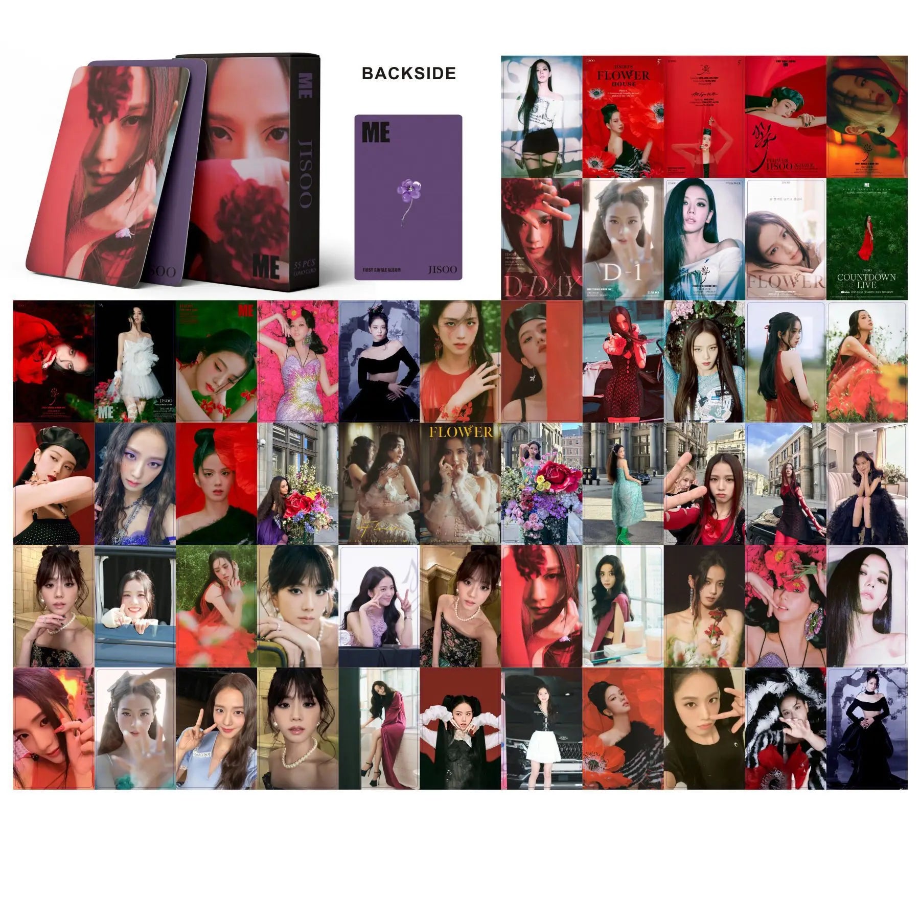 AMORTAGE Blackpink JISOO Lomo Cards Photocards