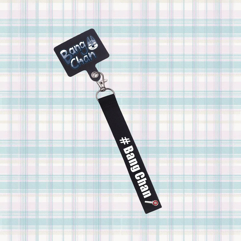 SKZ Cartoon Phone Patch Lanyards Keychain