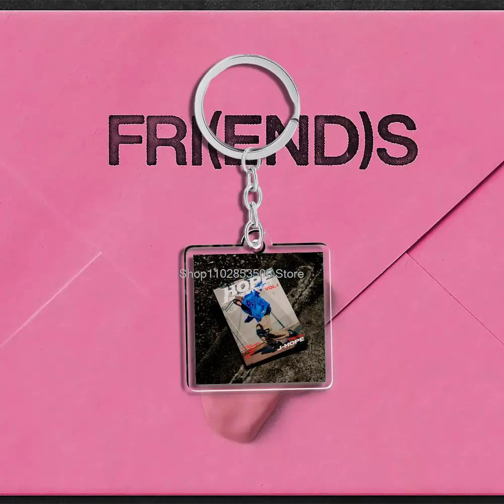 Bangtan Boys New Random Albums Box Keychain Accessories