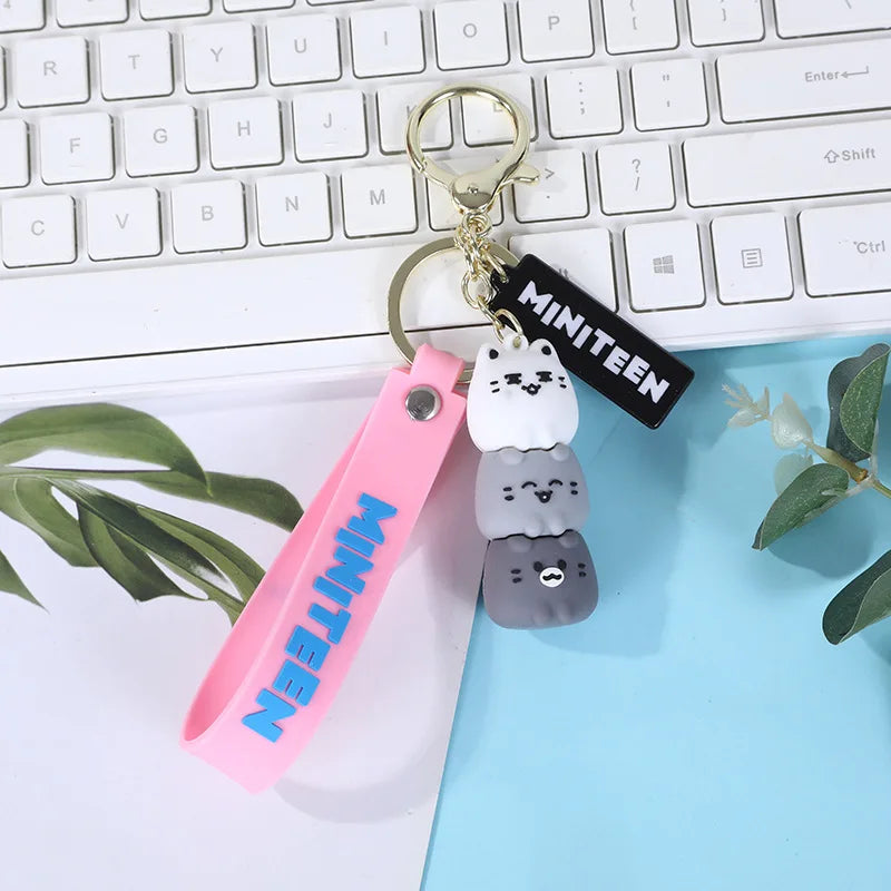 SVT Seventeen Miniteen Keychain Ring Accessories