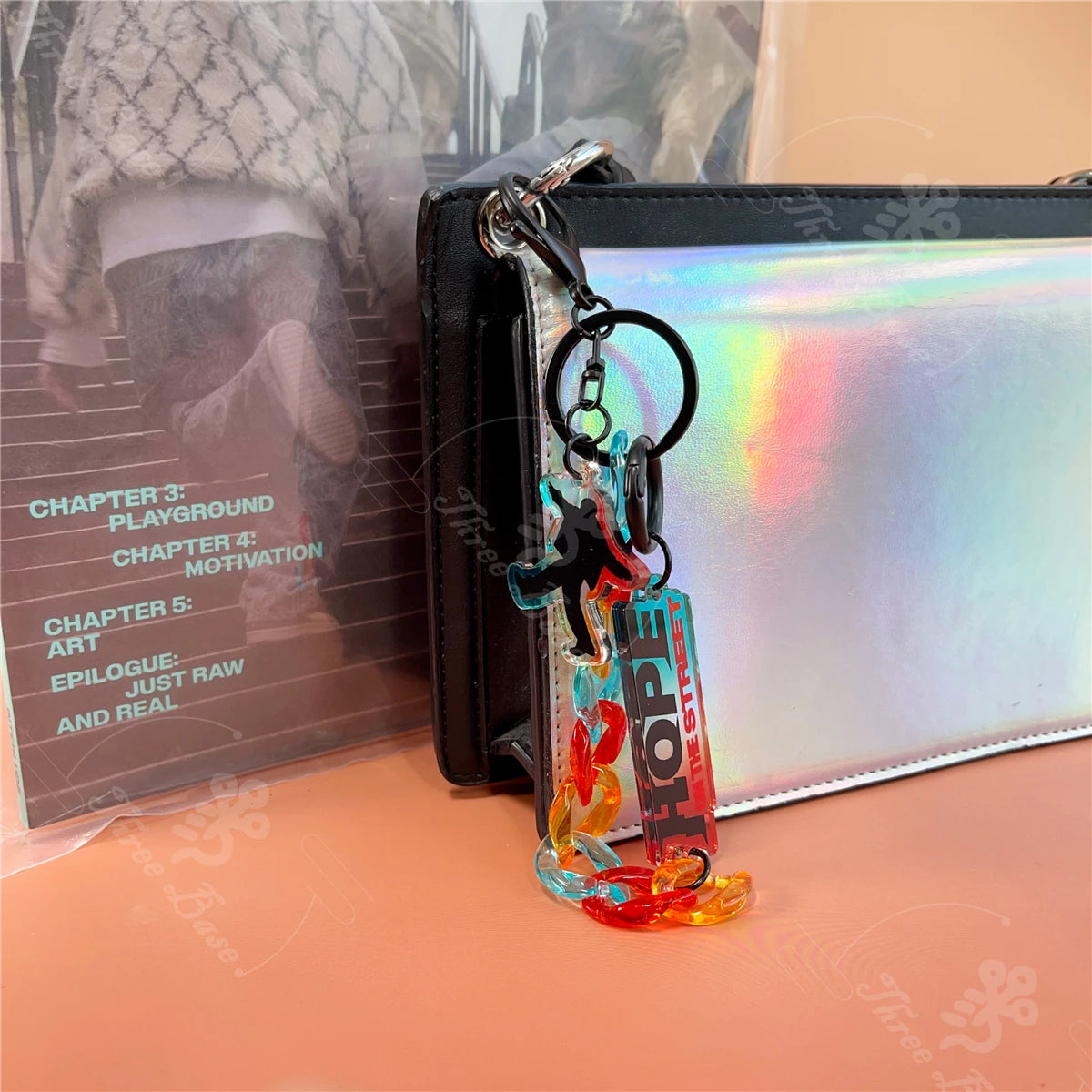 Bangtan Jhope on the Street Phone Keyring