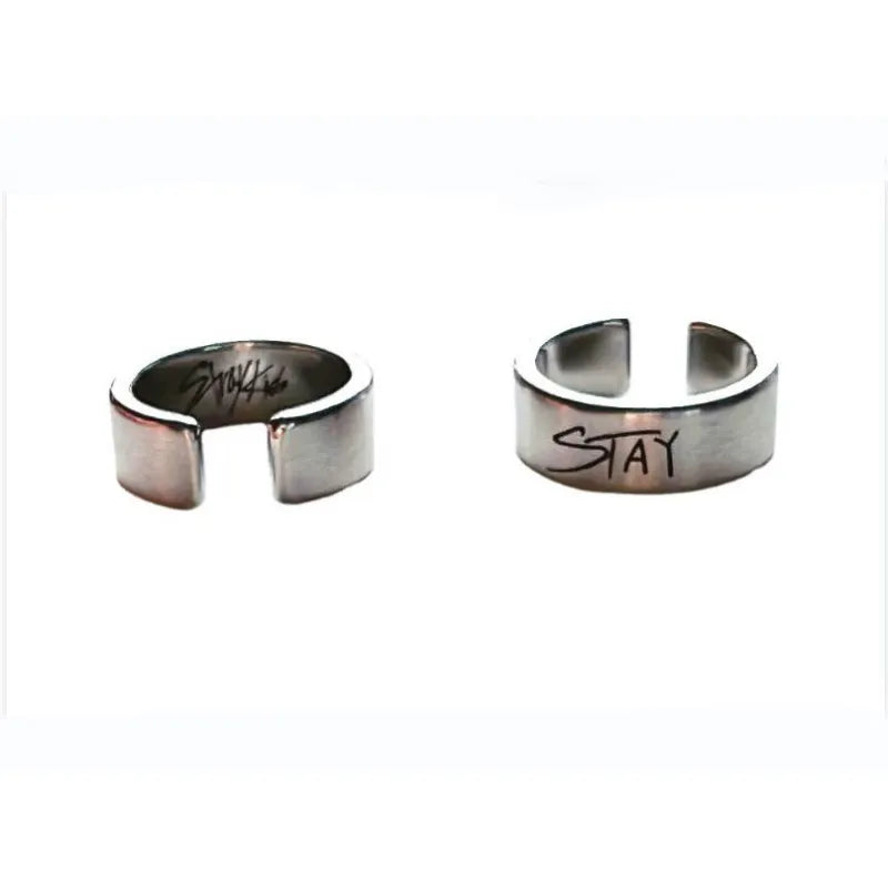 KPOP Stray Kidz Stainless Steel Ring Accessories