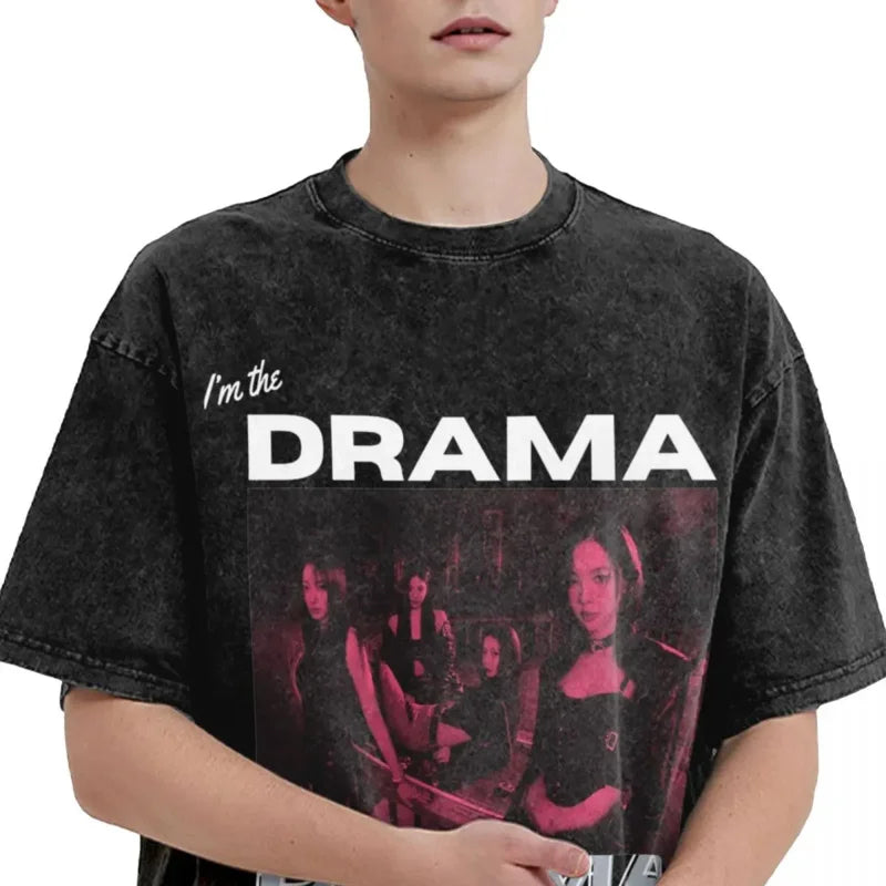 AESPA KPOP Drama Vintage Retro Shirt