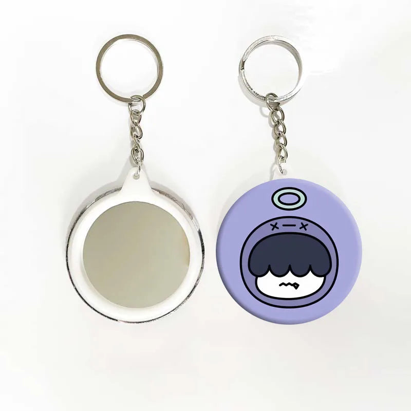 KPOP TXT Character Badge Keychain