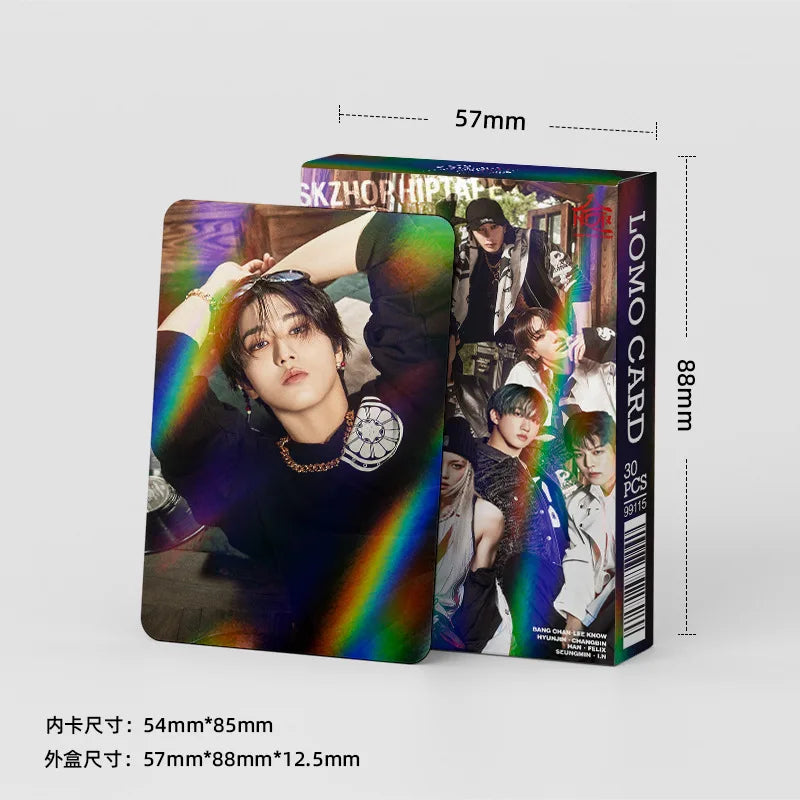 Straykids New Album Hop Laser Lomo Cards