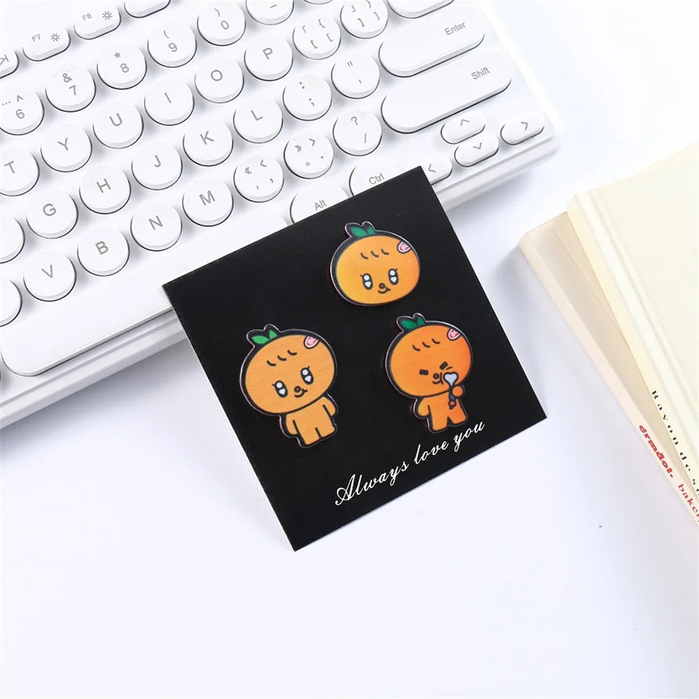 Seventeen Miniteen 3PC Brooch Pins Badge