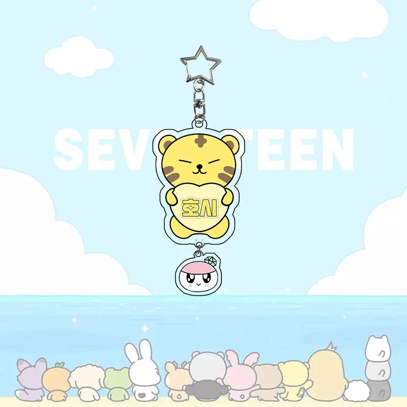 Seventeen SVT Acrylic Keyring Keychain