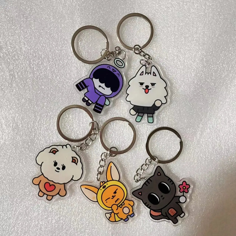 KPOP TXT Character Acrylic Keychain