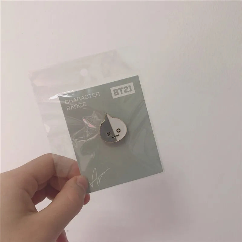 Bangtan21 Brooch Badge Pins Accessories