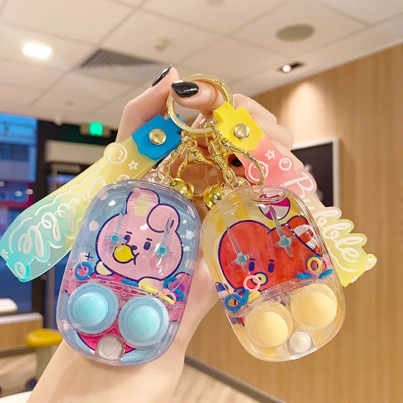 Bangtan21 Cartoon Cute  Creative Keychain