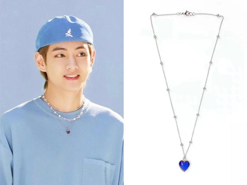 Bangtan Boys JK taehyung Necklace Earrings Accessories