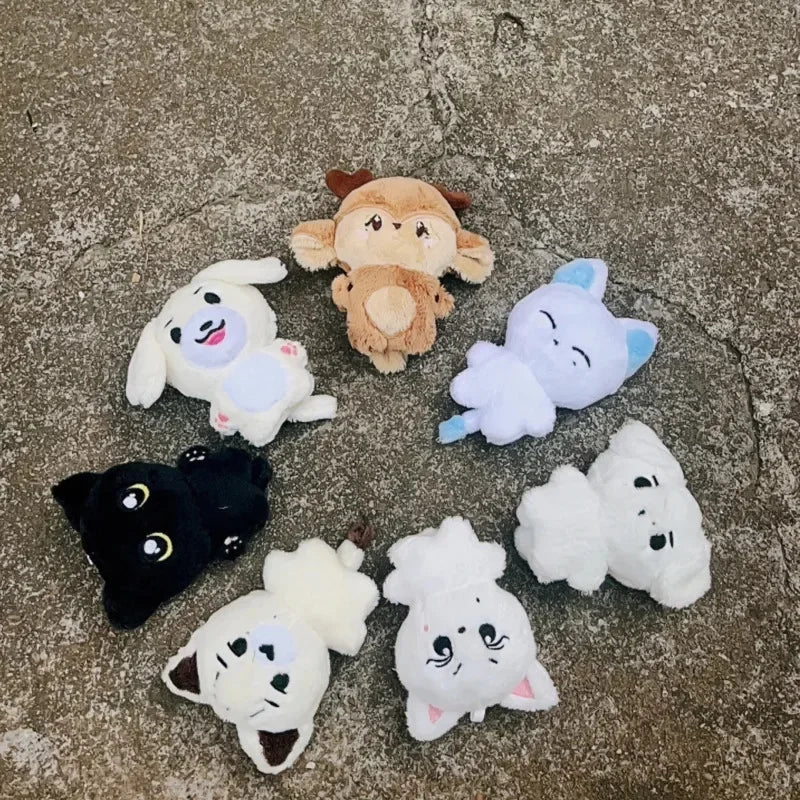 KPOP Plush Toys Keyring Cartoon Pendant Accessories