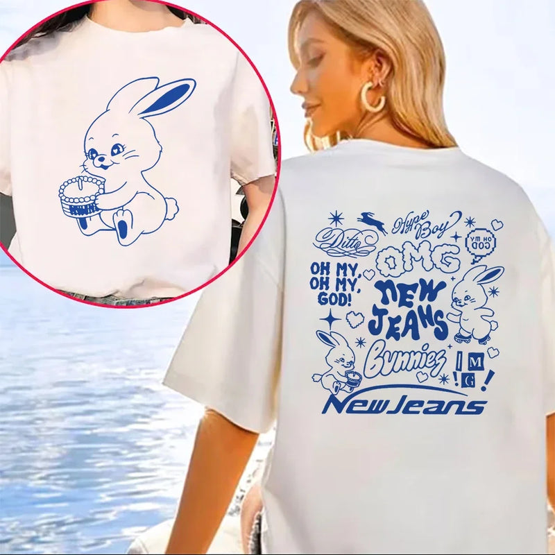 New Jeans Bunny Aesthetic Shirt