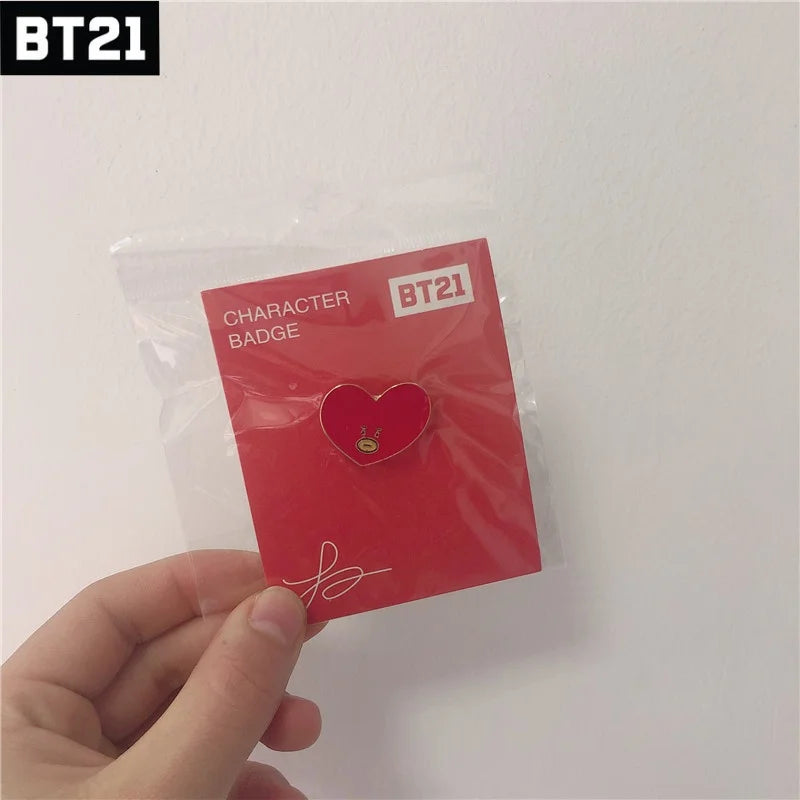 Bangtan21 Brooch Badge Pins Accessories