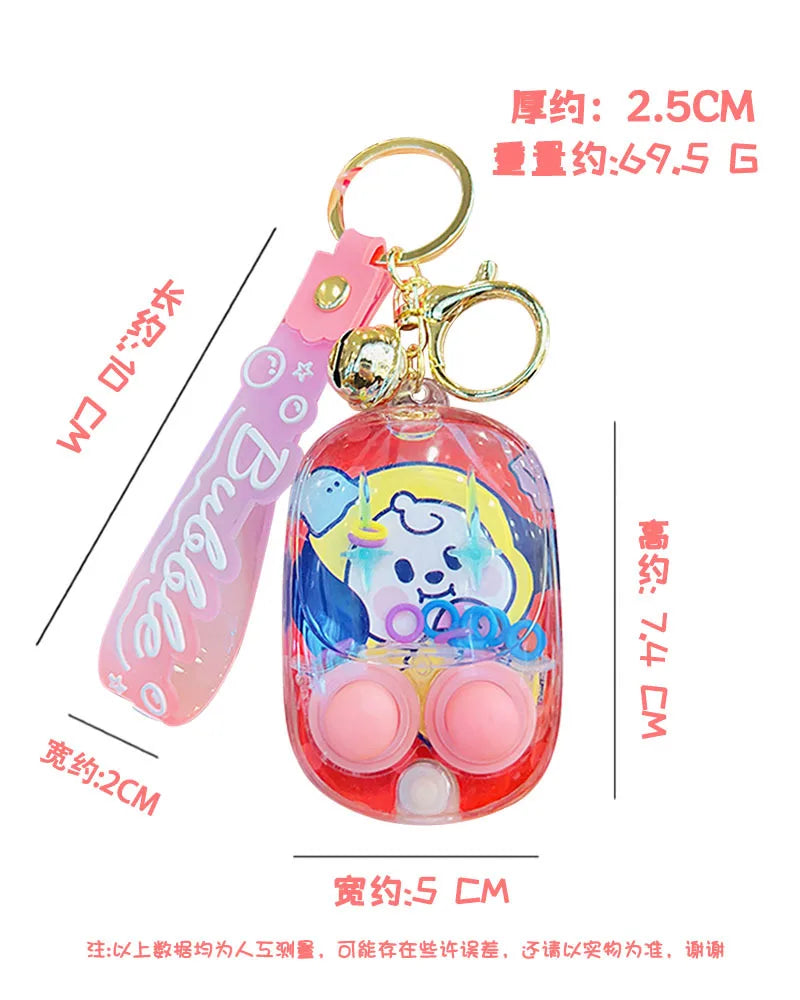 Bangtan21 Cartoon Cute  Creative Keychain