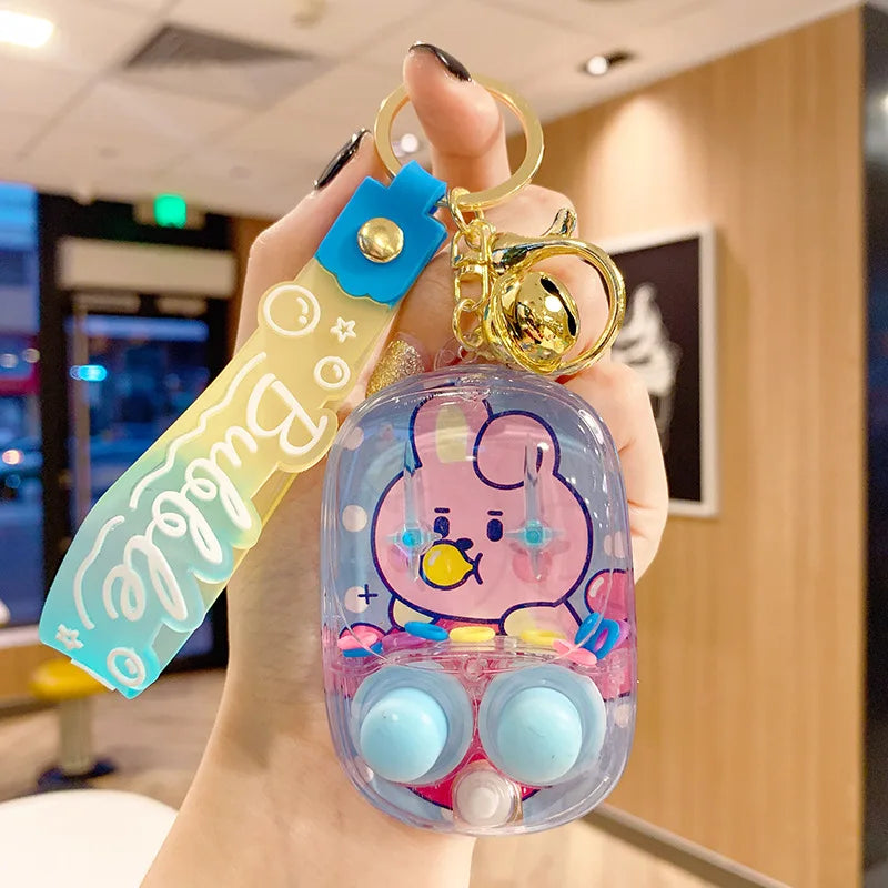 Bangtan21 Cartoon Cute  Creative Keychain