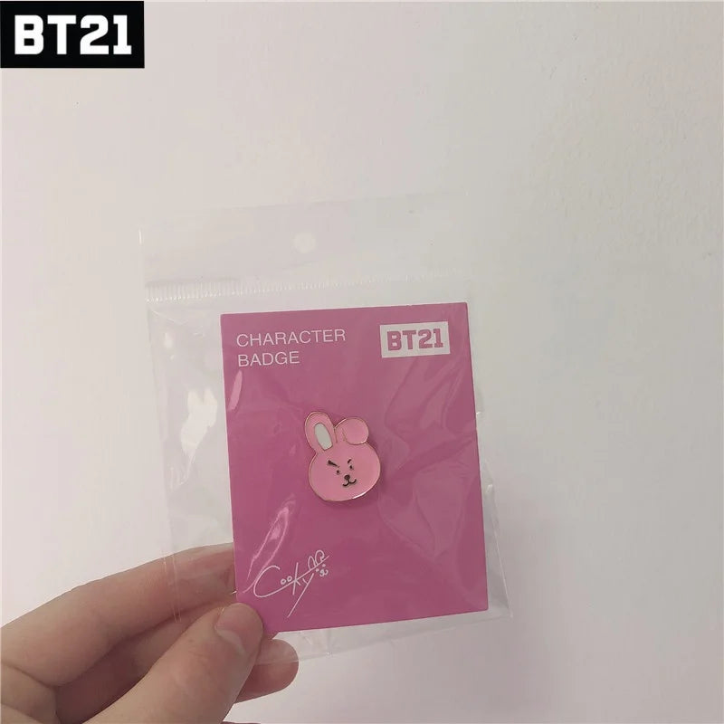 Bangtan21 Brooch Badge Pins Accessories