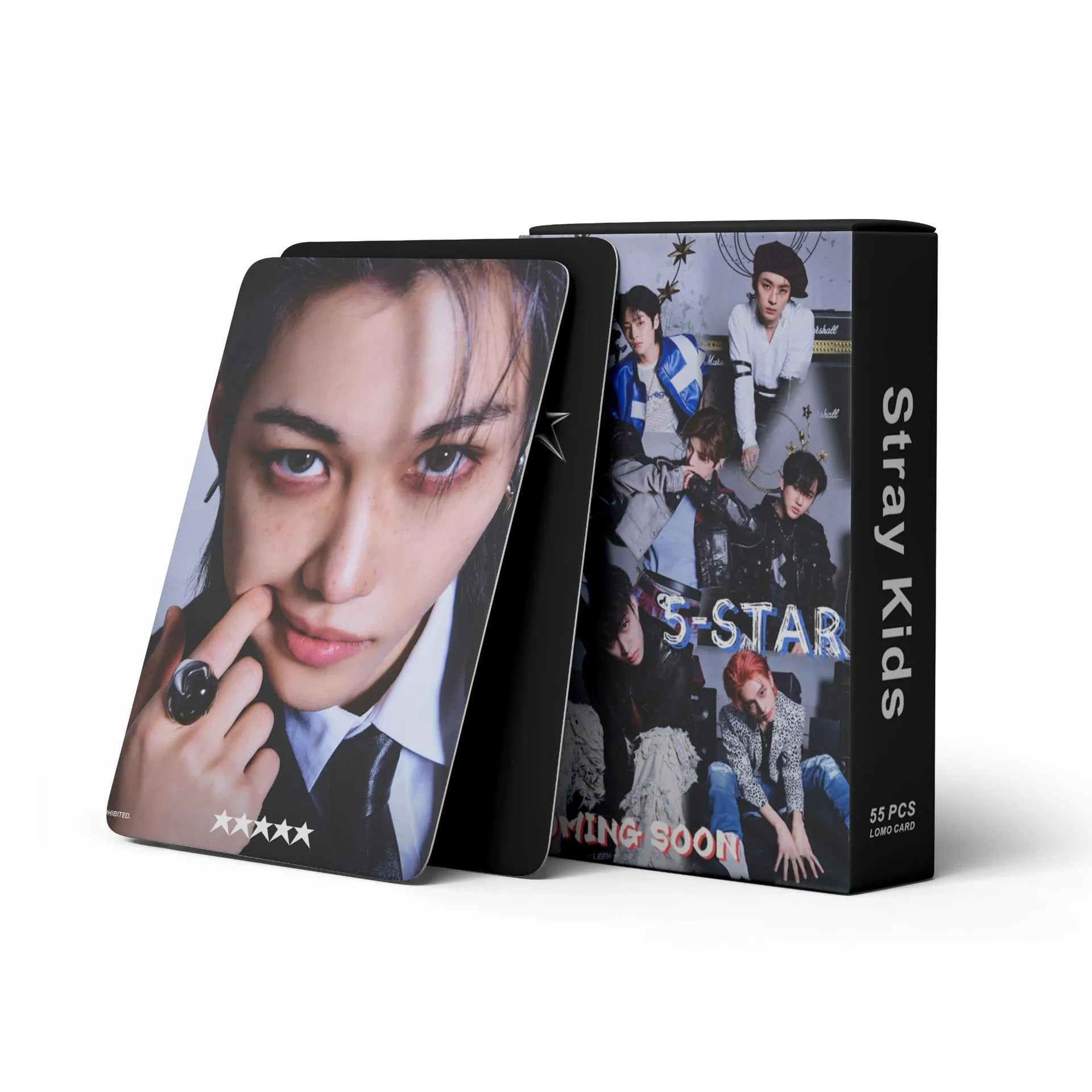 KPOP Stray Kids Lomo-Karten, 55 Stück/Set, verschiedene Album-Stile